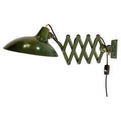 Original Green Christian Dell Wall Lamp 6719 by Kaiser Idell, Germany