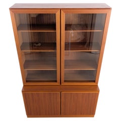 Original Gunni Omann Teak Vitrine Midcentury Schrank Omann Jun