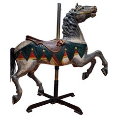 Gustav Dentzel cheval de manège original
