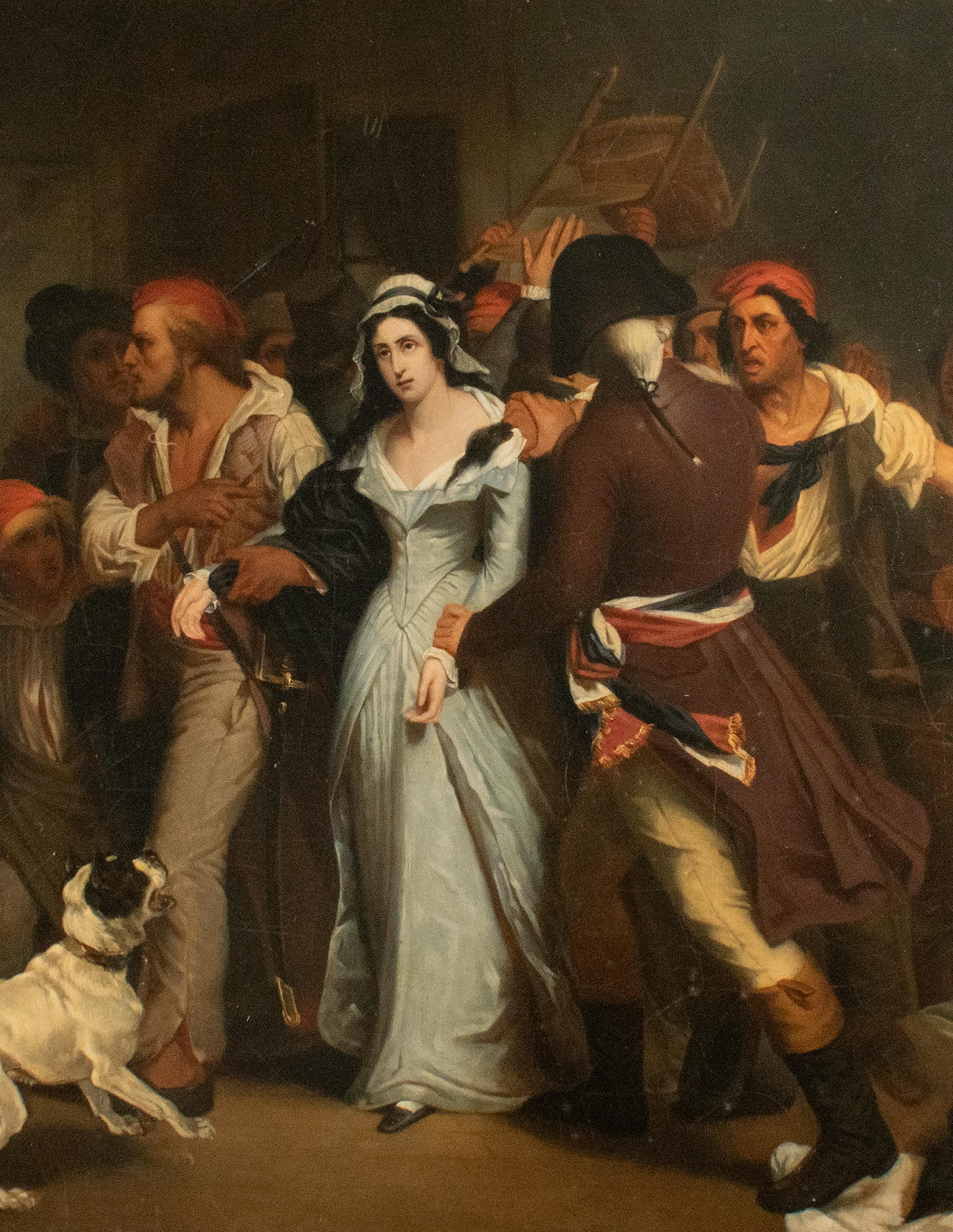 Français Original H. Scheffer, Charlotte Corday, c.1830.  - Succession de Severin Wundermann en vente