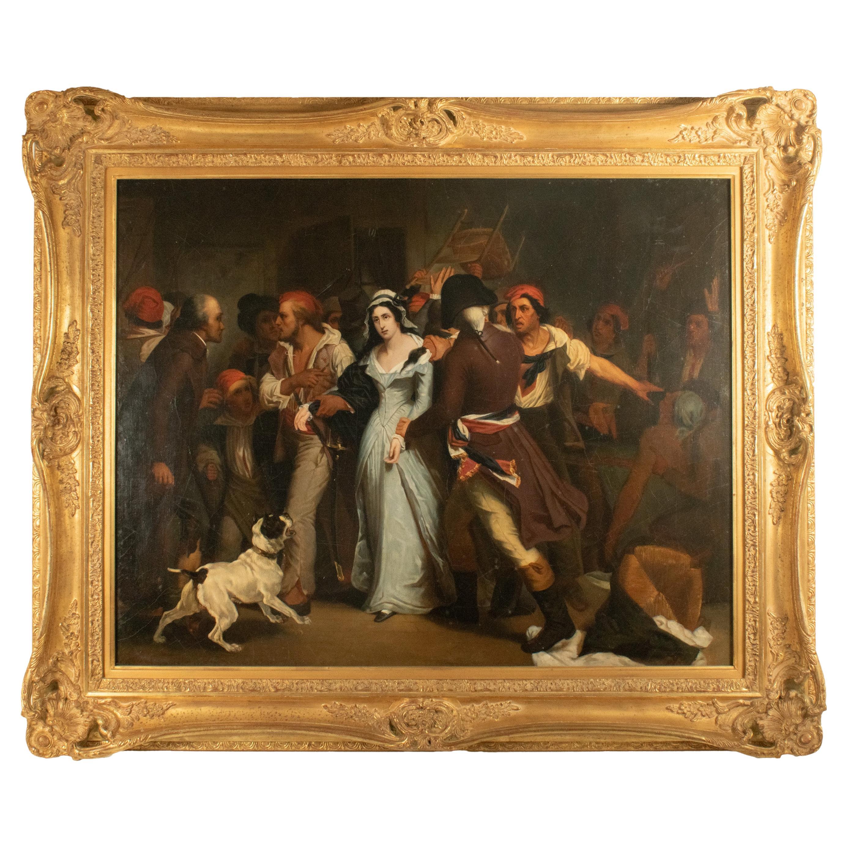 Original H. Scheffer, Charlotte Corday, c.1830.  - Succession de Severin Wundermann en vente