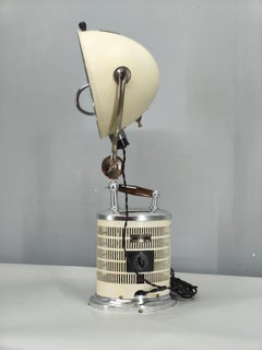 Original Hanau Bauhaus Adjustable Table Lamp, Czechoslovakia