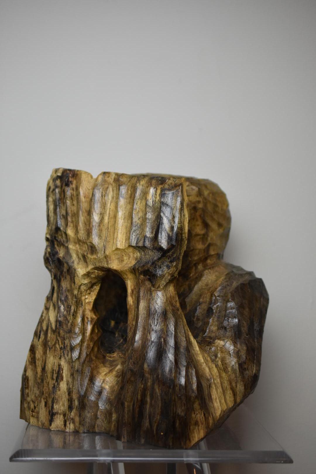Sculpture originale sculptée à la main en vente 2
