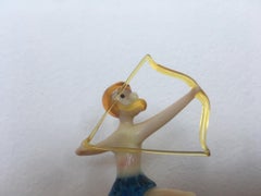 Scultura originale in vetro Hand Made, Segni dello Zodiaco / Sagittario, 1960