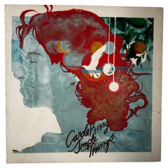 72x72 Original Hand-Painted Album Release Promotion Carole King’s Simple Things