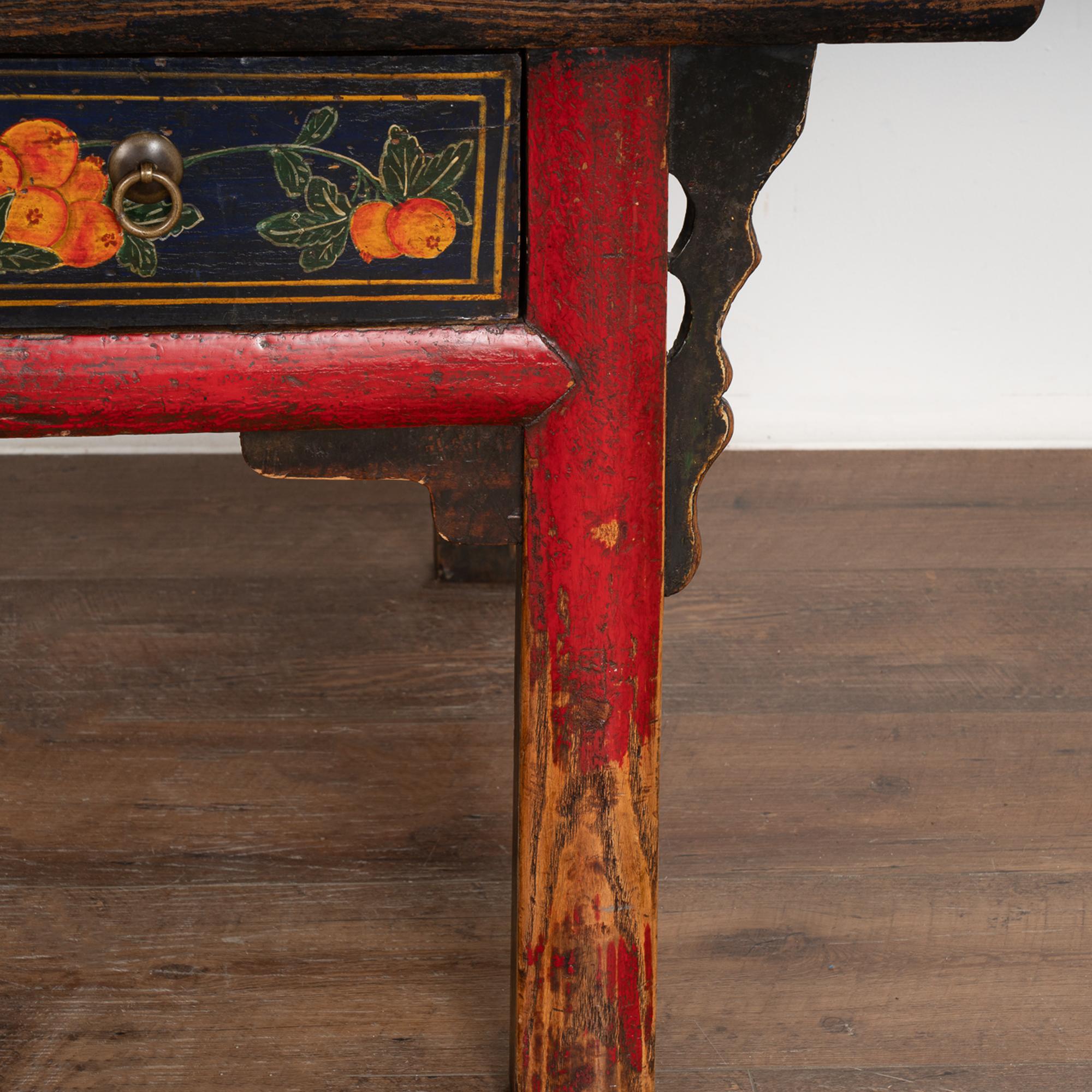 Original Hand Painted Coffee Table, China, circa 1820 2