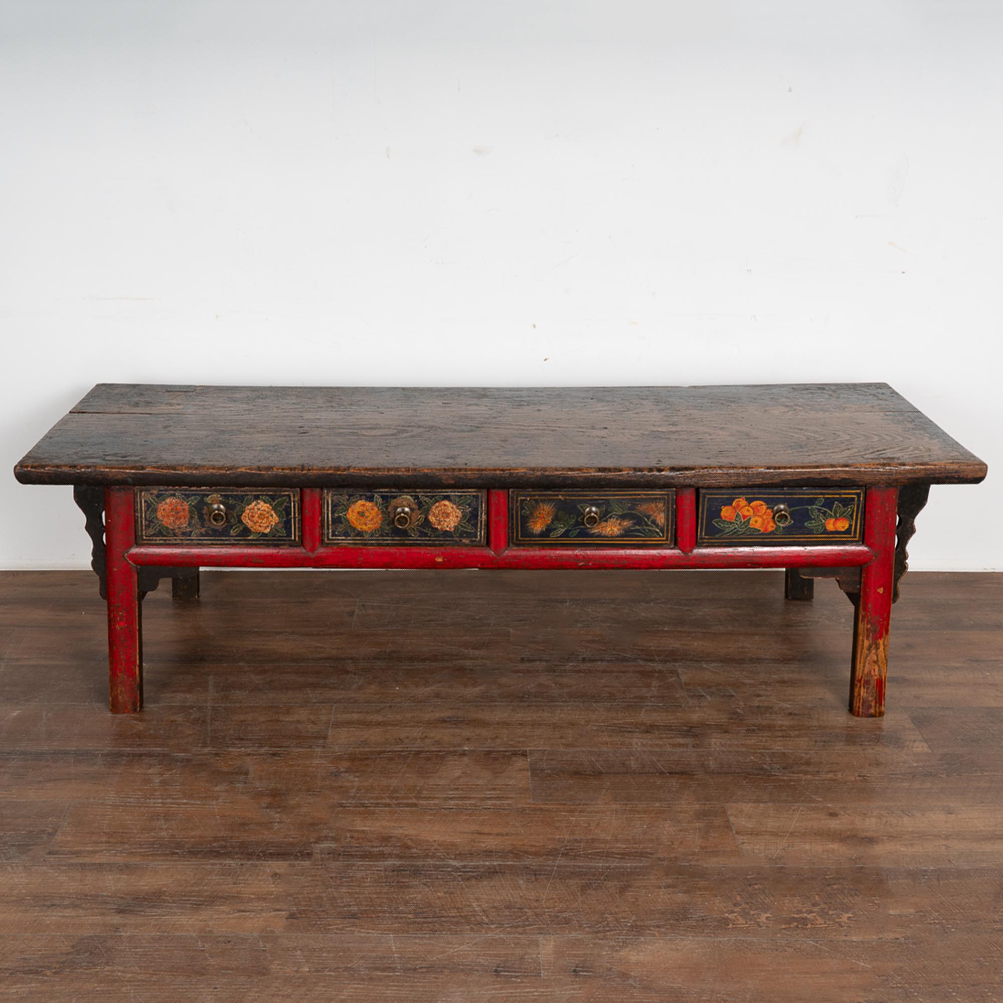 hand carved chinese coffee table