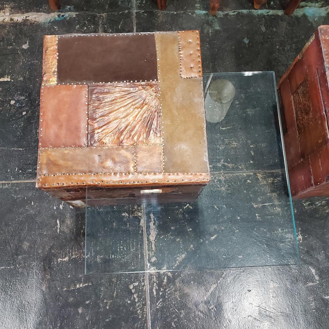 Bases de table originales brutalistes fabriquées à la main par l'artisan Lou Ramirez de Los Angeles en vente 12