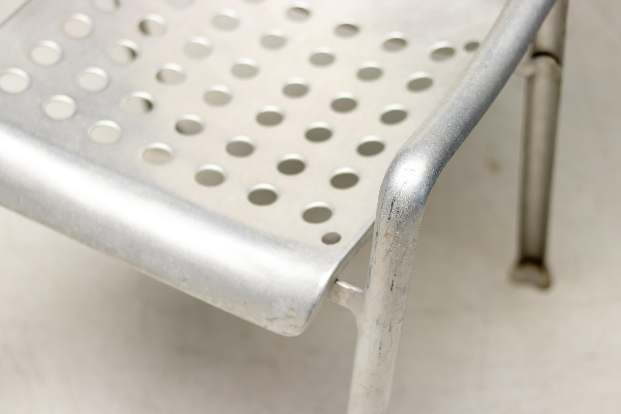 Aluminum Original Hans Coray Landi Chairs, MEWA For Sale