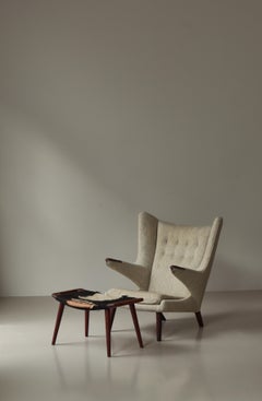 Original Hans J. Wegner "Papa Bear Chair" AP-19, Teak, AP-Stolen, 1950s Denmark