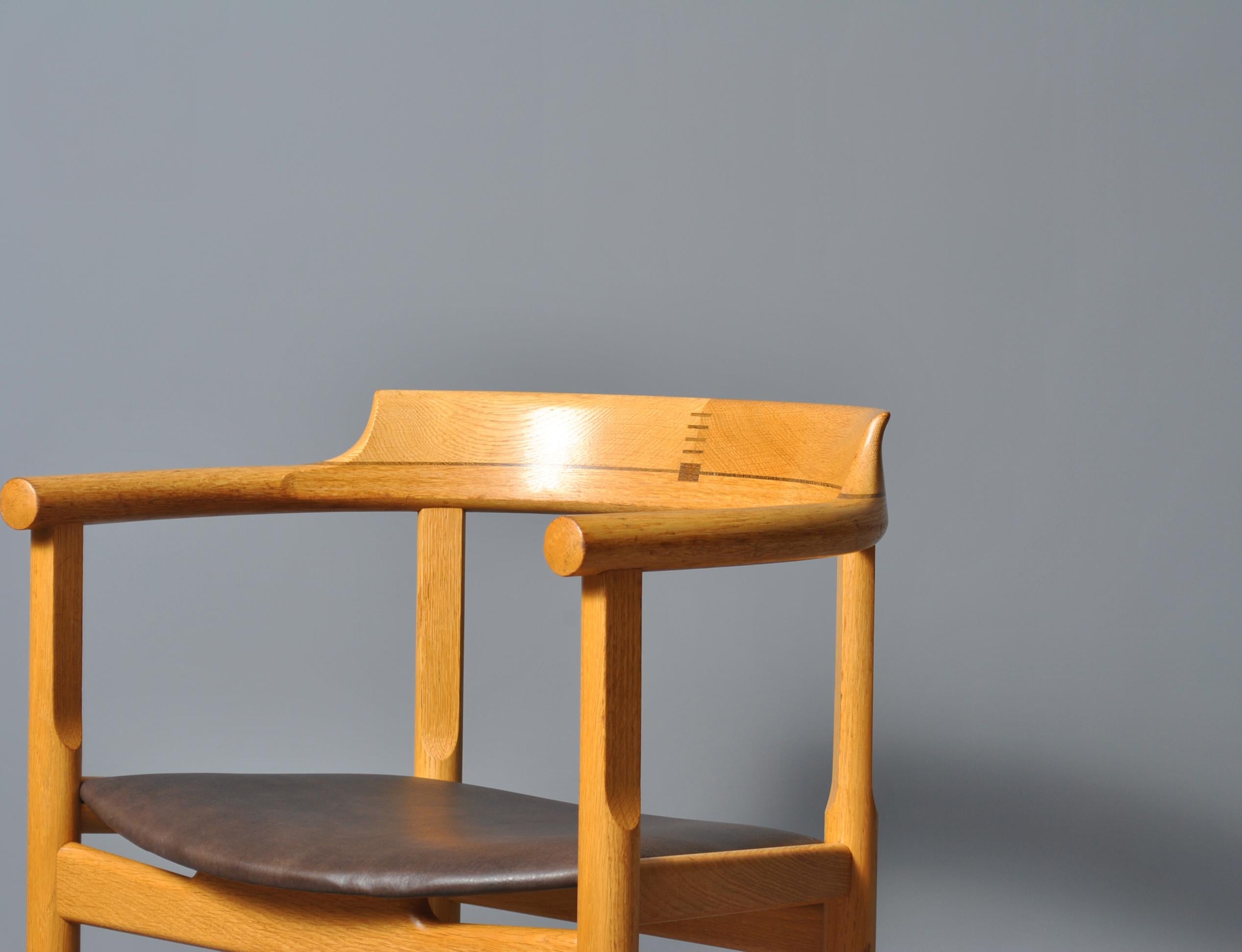 Scandinavian Modern Original Hans J Wegner PP52 Chair