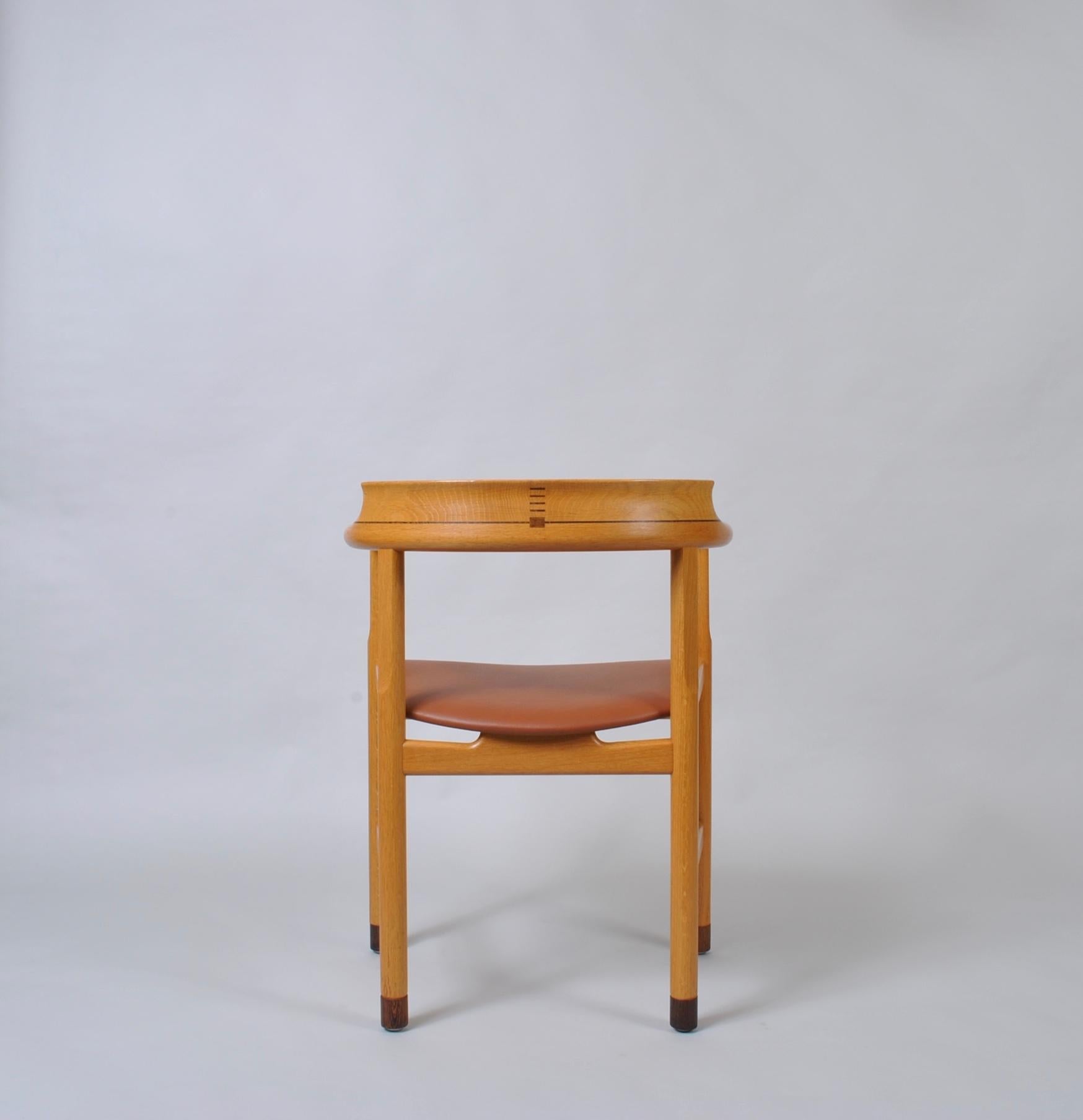 Original Hans J Wegner PP52 Chair In Good Condition In London, GB