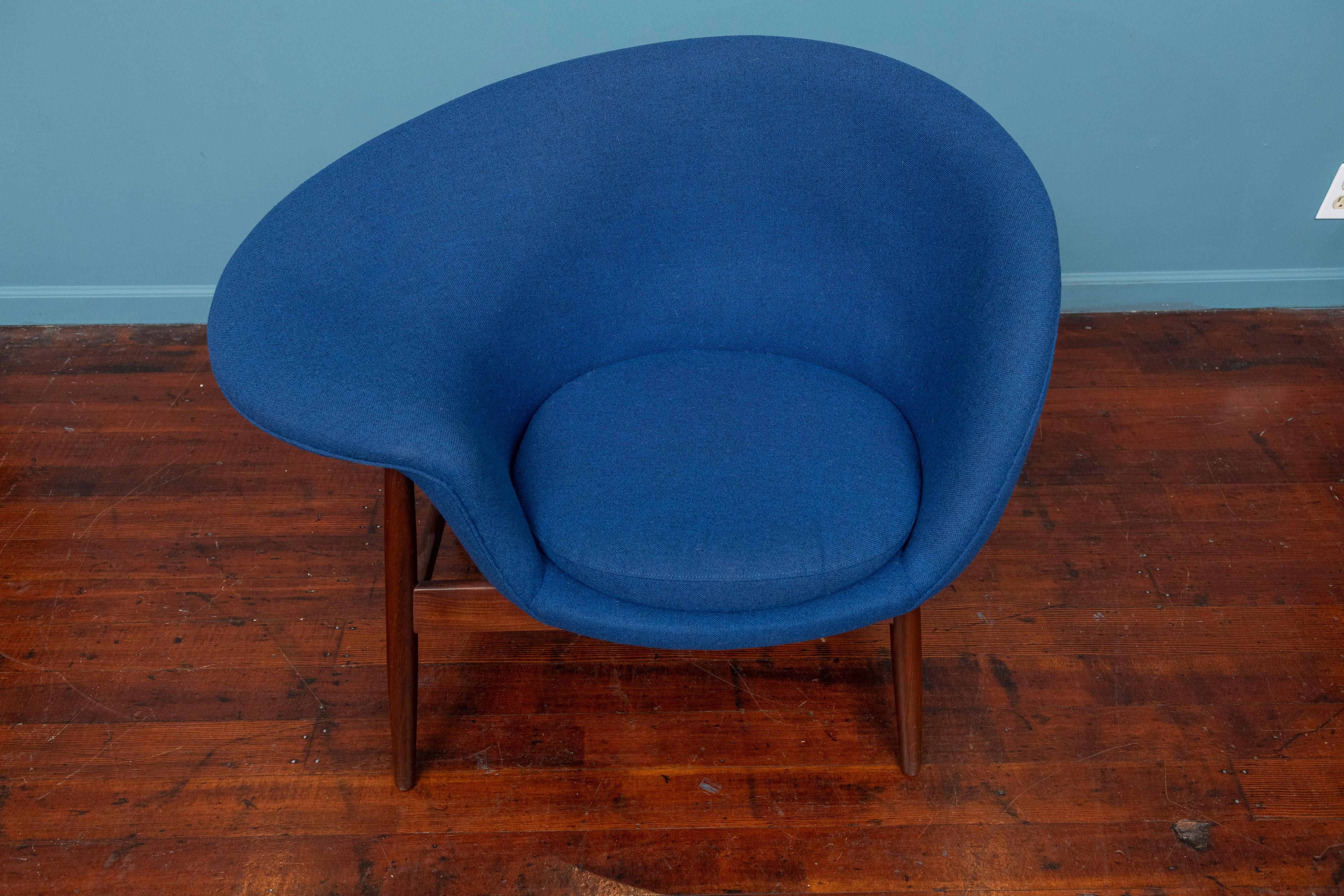Silla original Hans Olsen para Bramin Fried Egg Danés en venta