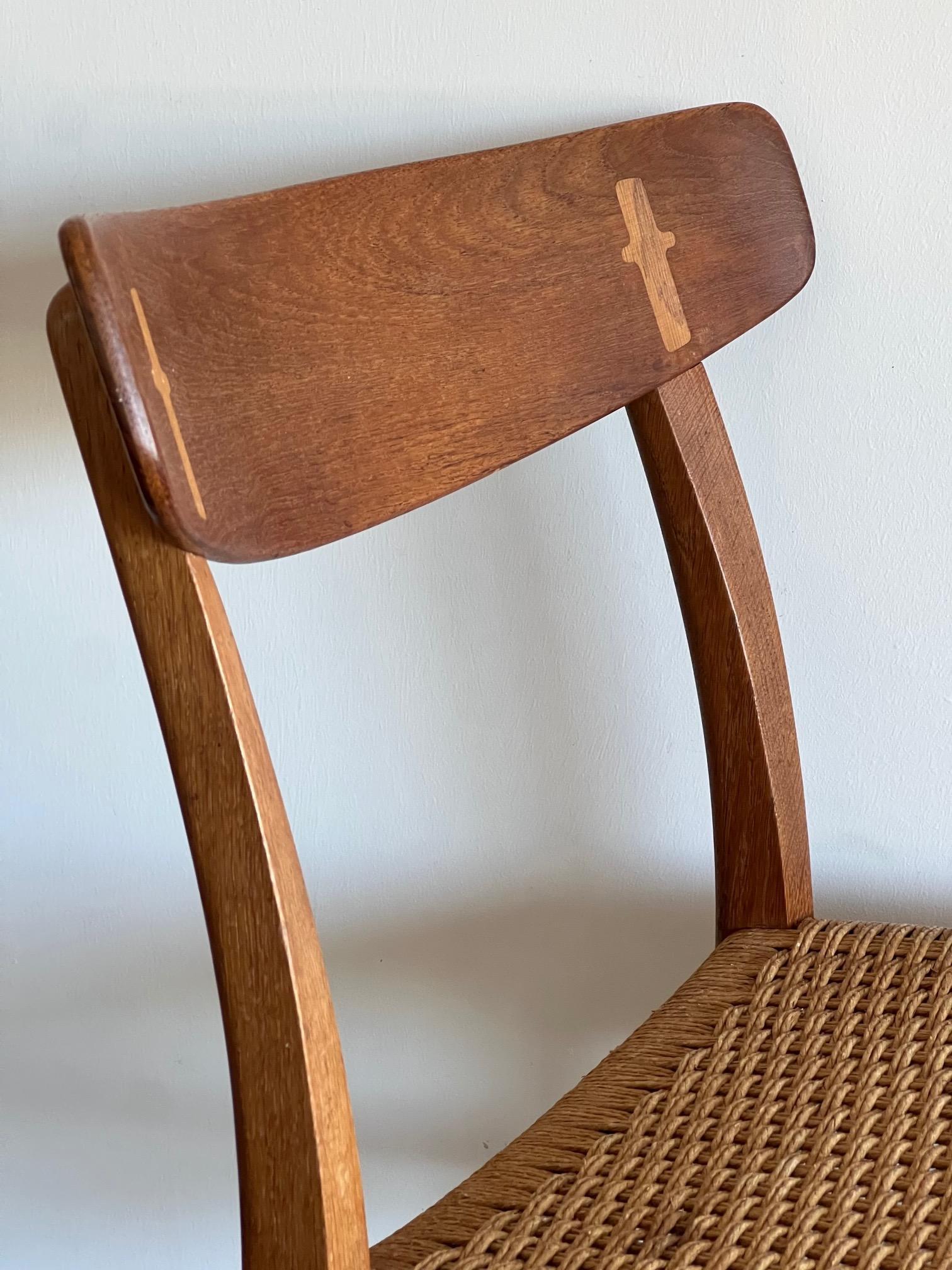 Original Hans Wegner CH 23 Stuhl (Teakholz)