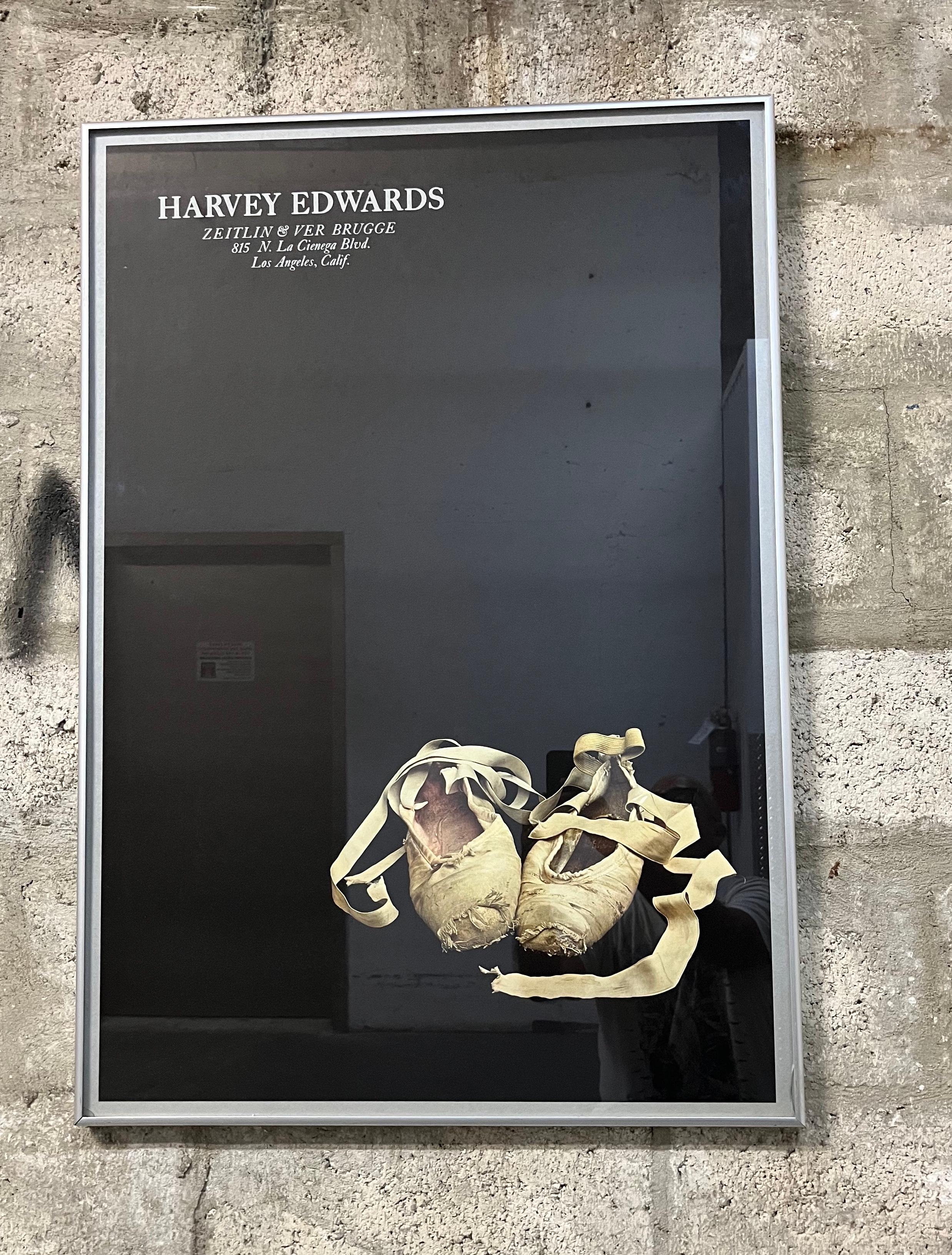 American Original Harvey Edwards Dance For Zeitlin & Ver Brugge Framed Exhibition Poster.