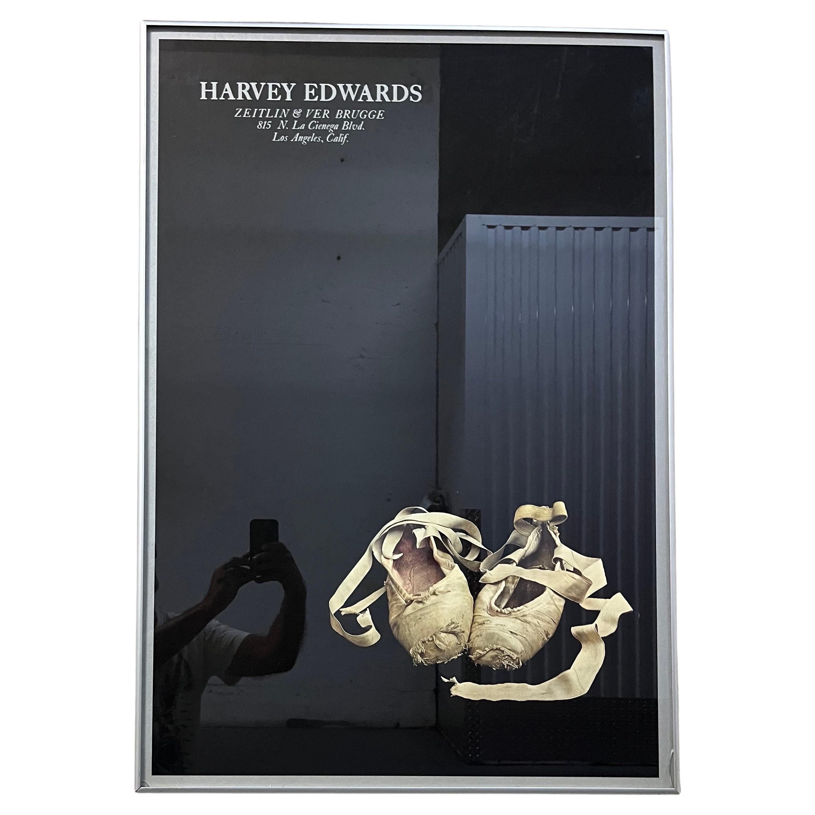 Original Harvey Edwards Dance For Zeitlin & Ver Brugge Framed Exhibition Poster.