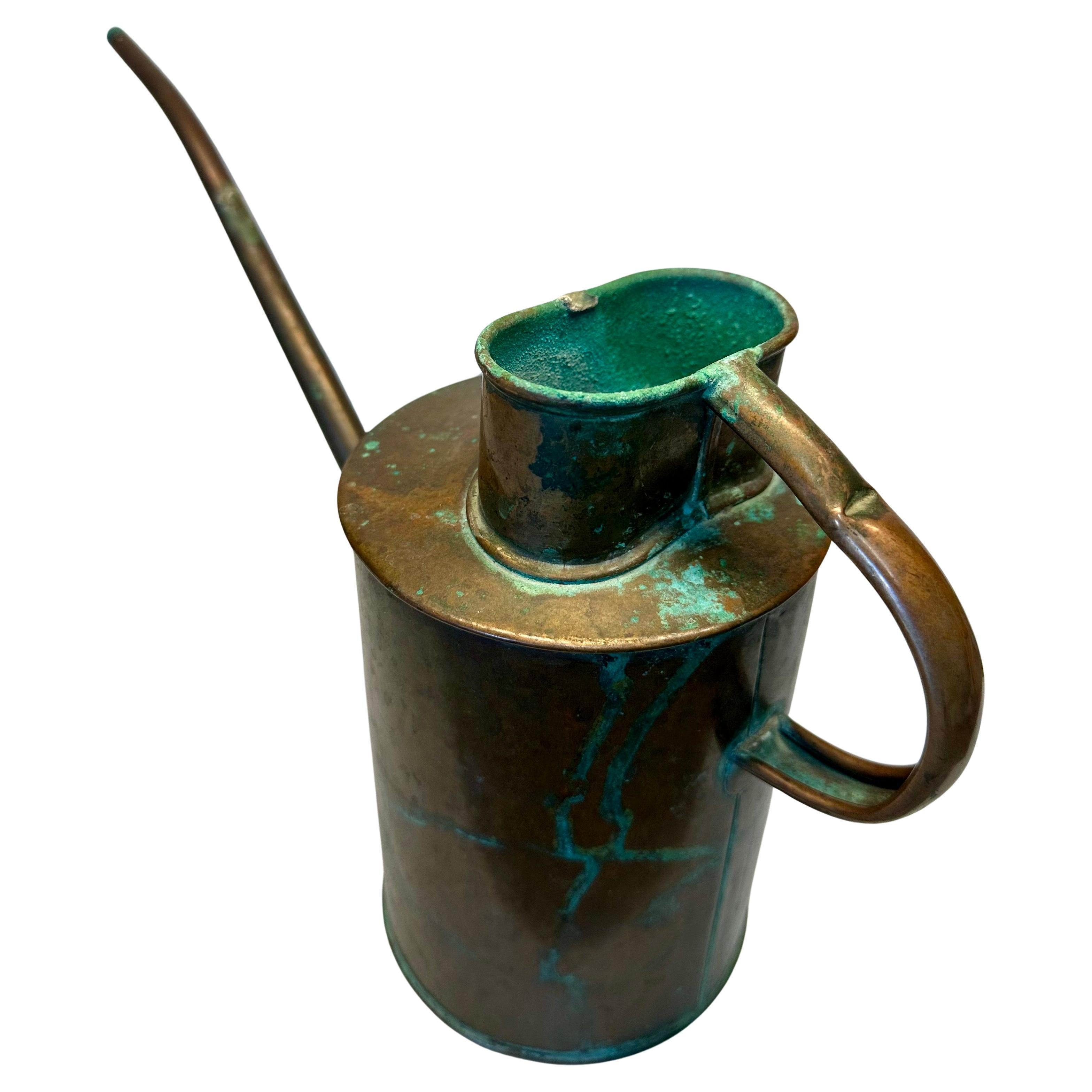 Original Haws Elliott Ltd. Copper "Long Reach" Watering Can with Mark on Bottom
