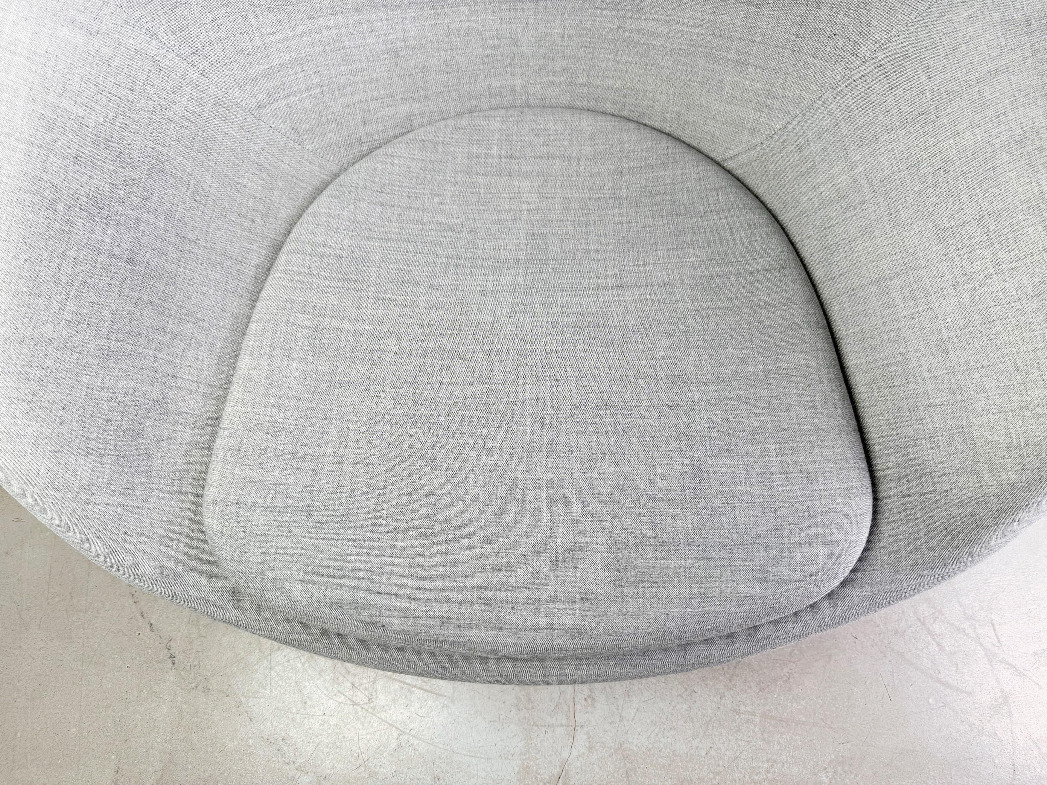 Tissu Sessel Hee Welling Stoff grau originale HAY AAL 91 en vente