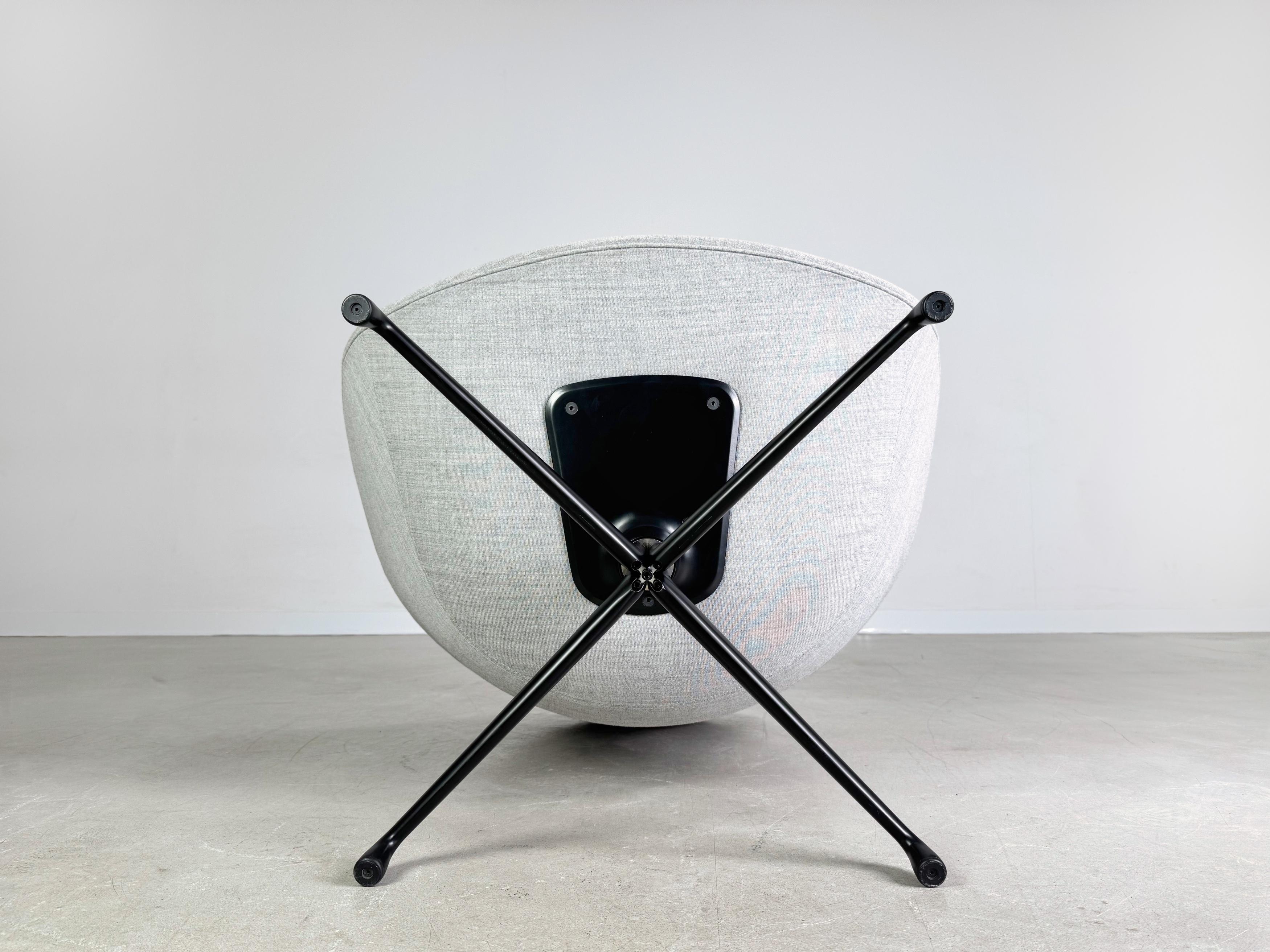 Sessel Hee Welling Stoff grau originale HAY AAL 91 en vente 2
