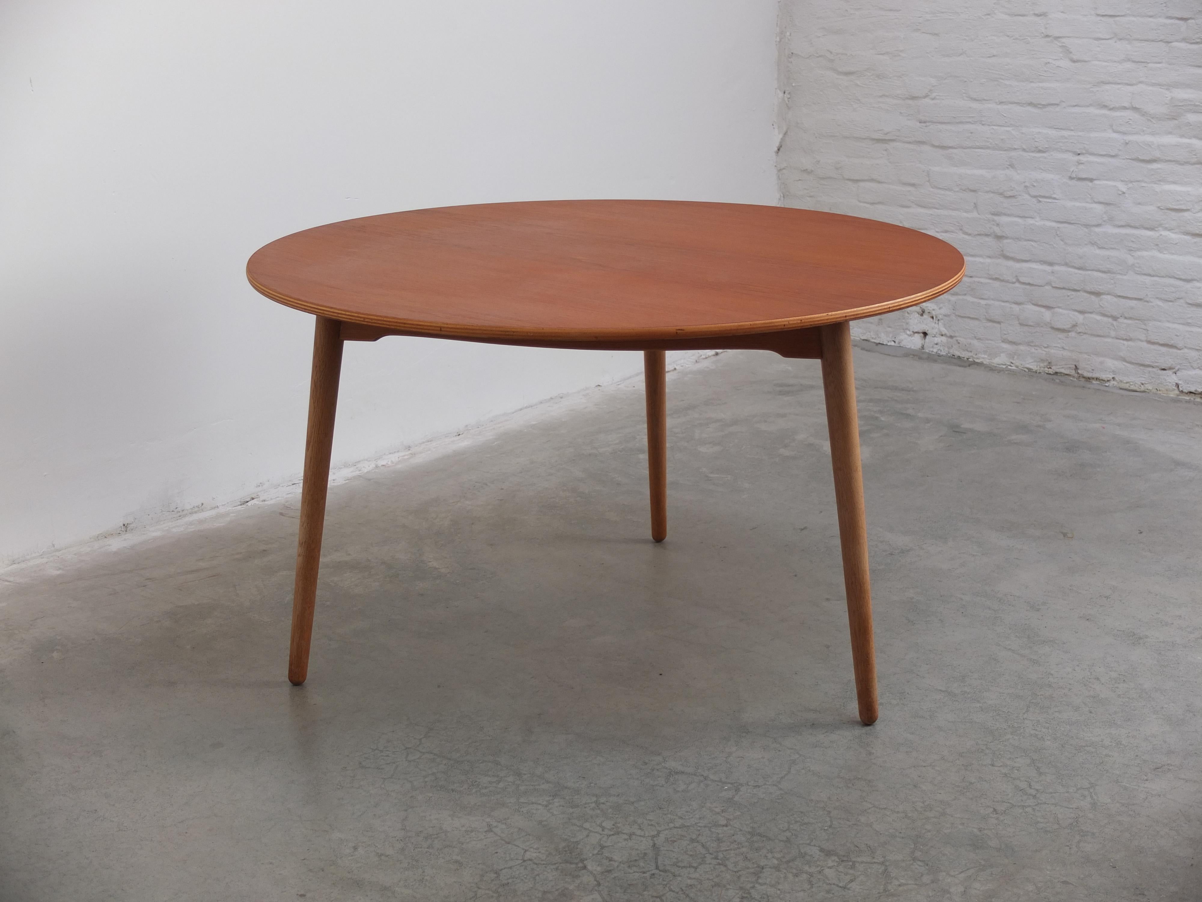 Danish Original 'Heart' Dining Set by Hans Wegner for Fritz Hansen, 1952