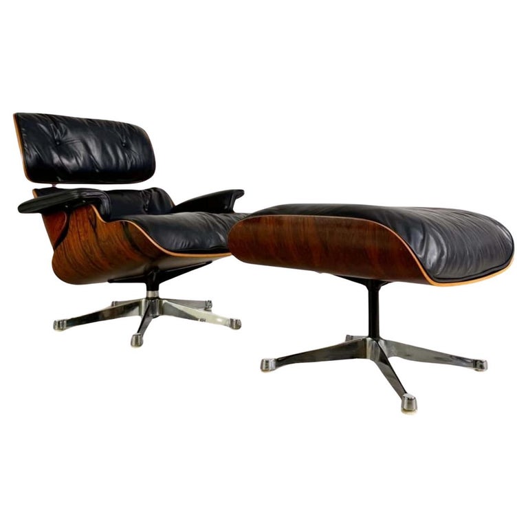Original Herman Miller Eames Lounge chair Vitra Sessel Ottoman