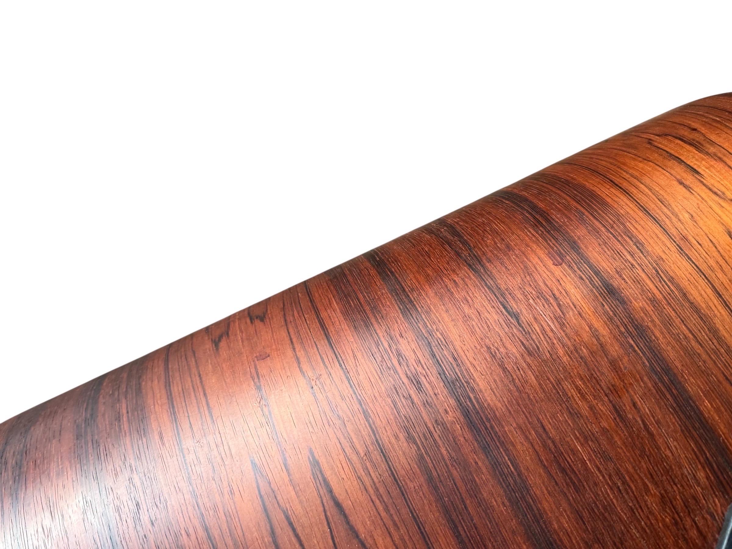 Americano Ottomana originale Herman Miller Eames in legno di rosa in vendita