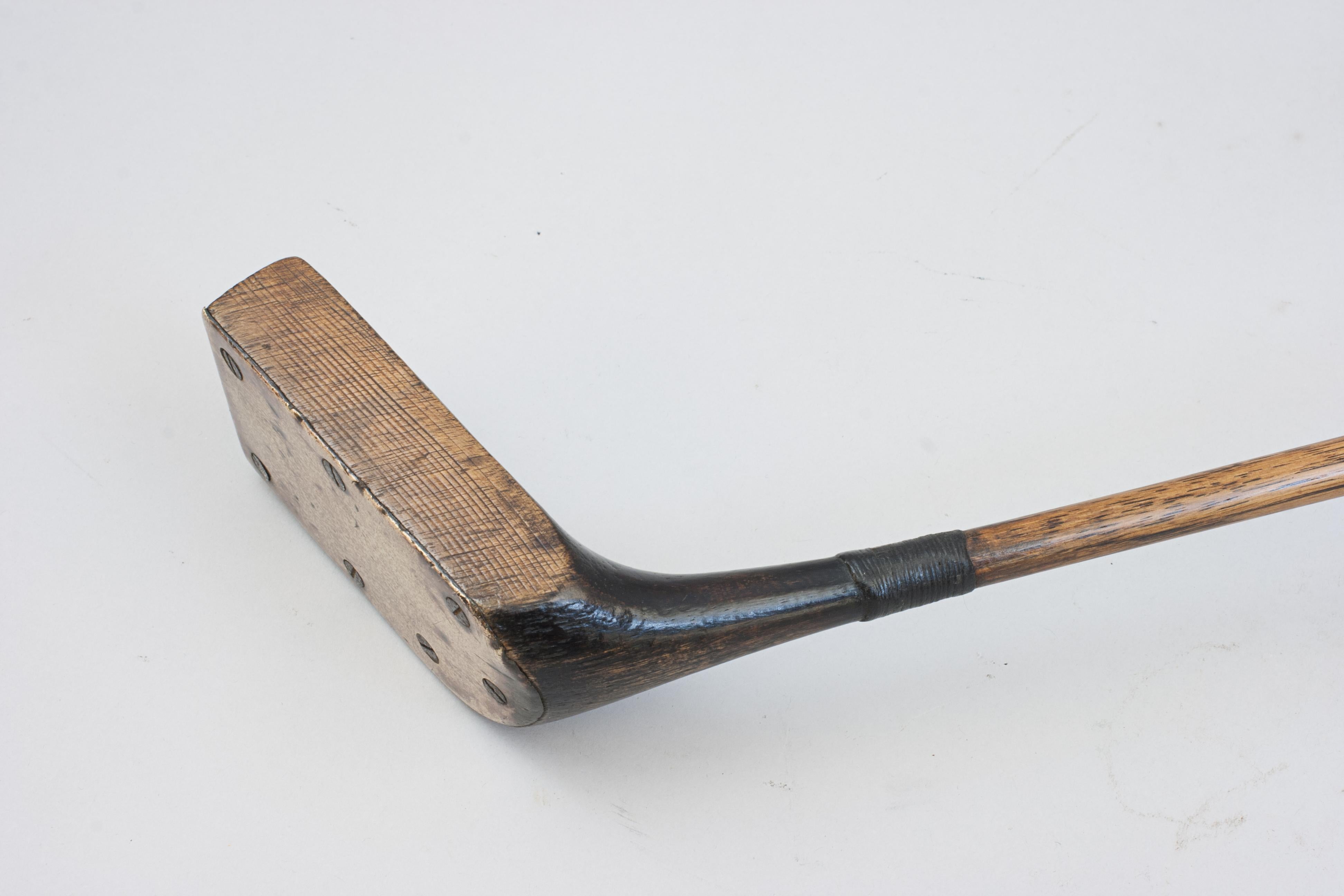 Original Hickory Gassiat Putter (Holz) im Angebot