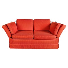 Divano originale Himolla Vintage Spanisches Sofa rot Kaminsofa I