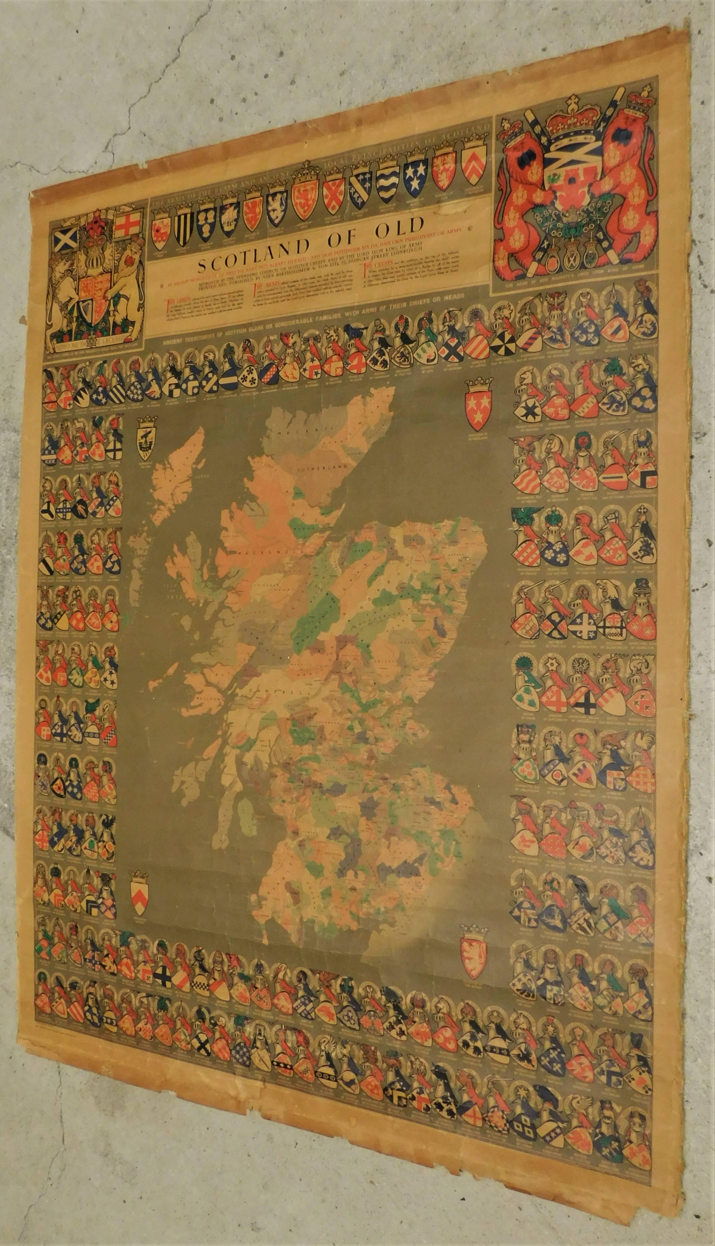 scottish clan map