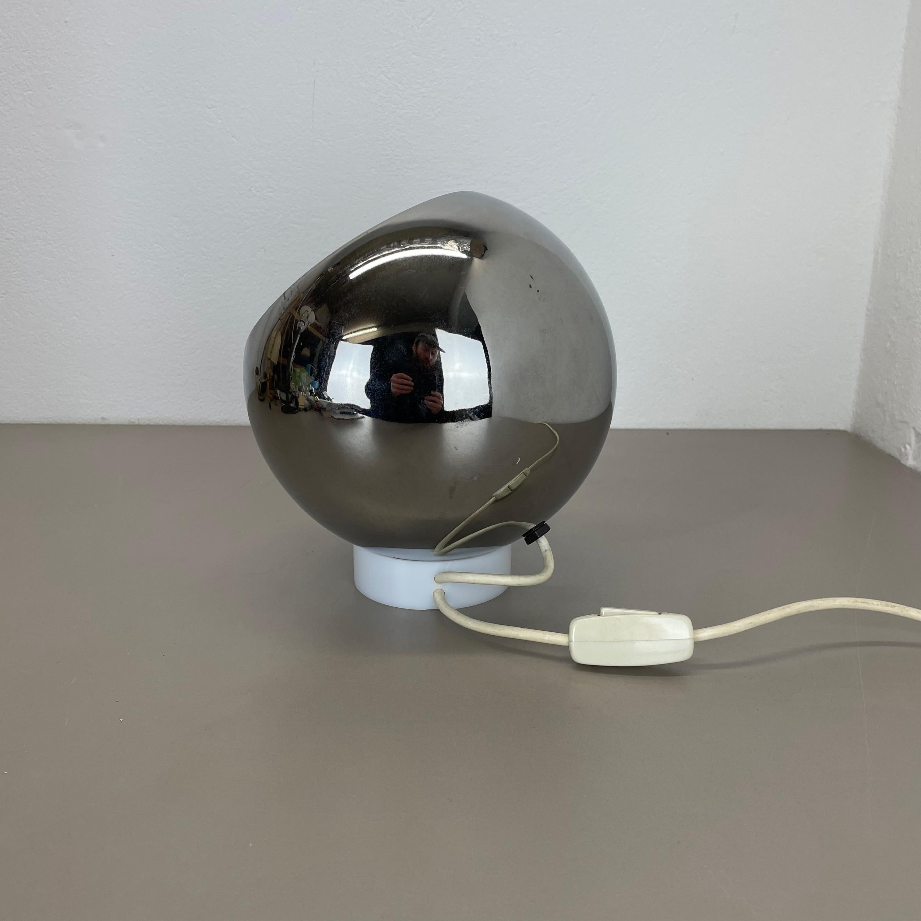 Originale lampada da tavolo a sfera Sputnik in stile Hollywood Regency, Italia anni '70 in vendita 7