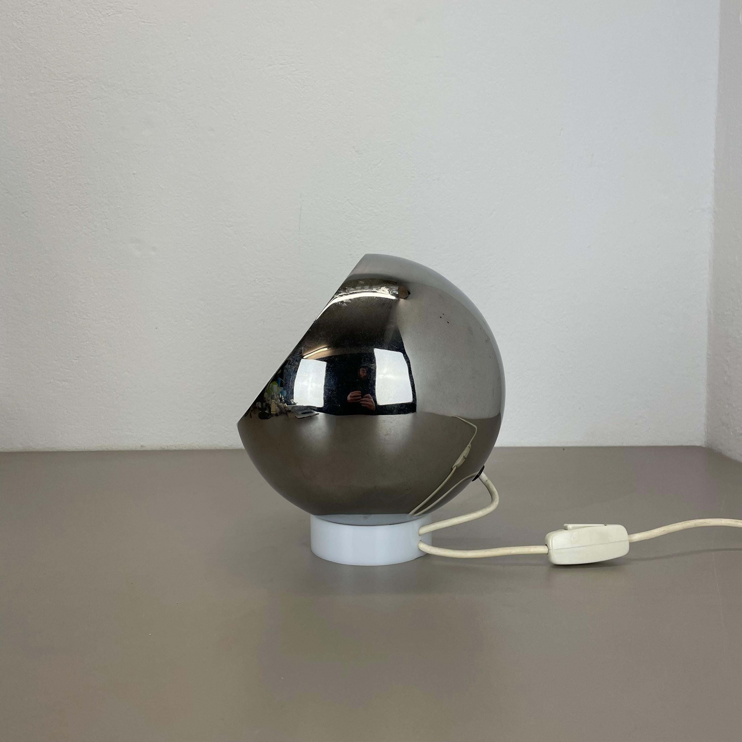 Originale lampada da tavolo a sfera Sputnik in stile Hollywood Regency, Italia anni '70 in vendita 10
