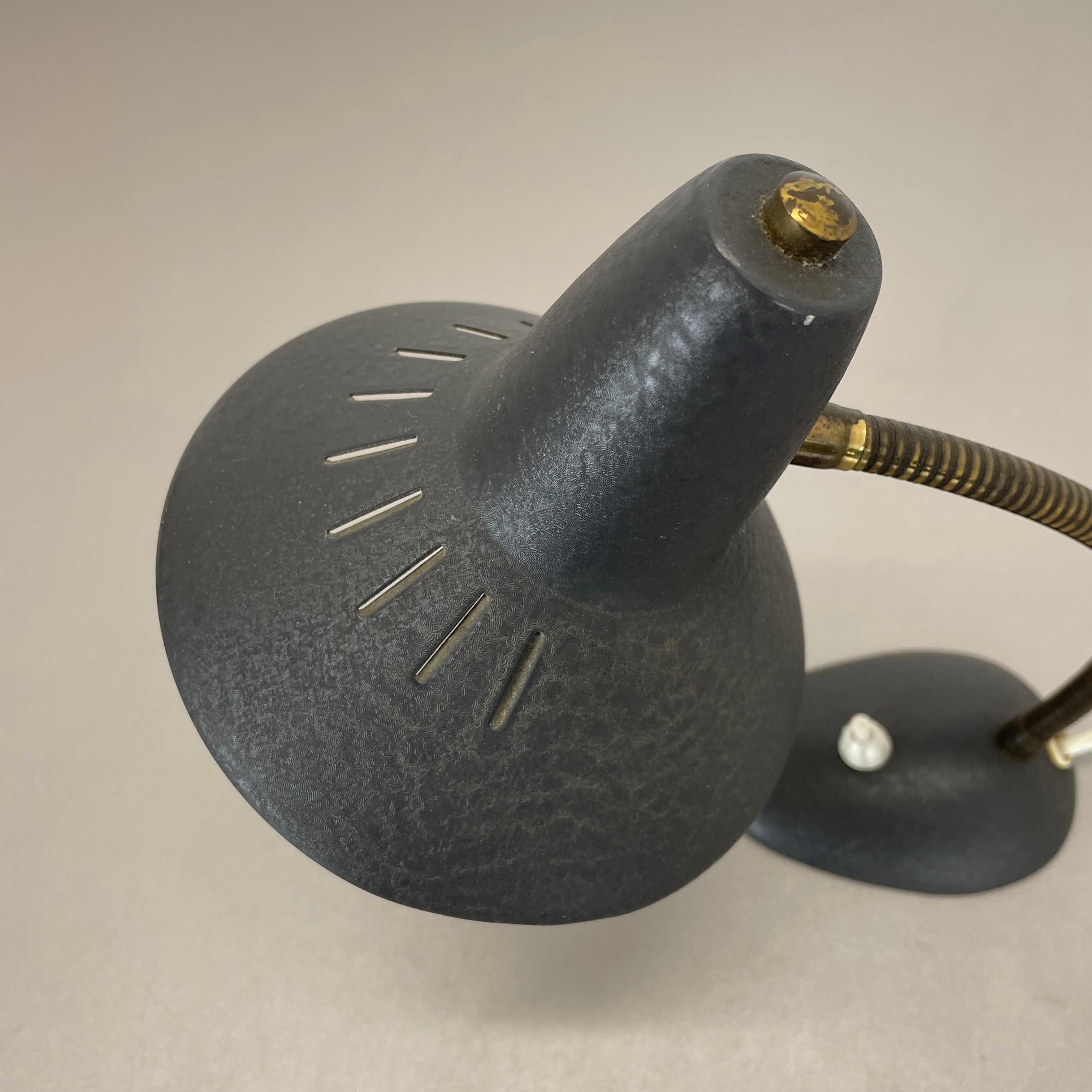 Original Hollywood Regency Stilnovo Style Brass Sputnik Table Light, Italy 1950s For Sale 5