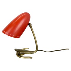 Original Hollywood Regency Stilnovo Style Brass Sputnik Table Light, Italy 1950s