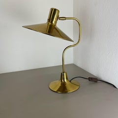 Original Hollywood Regency Stilnovo Style Brass Sputnik Table Light, Italy 1970s