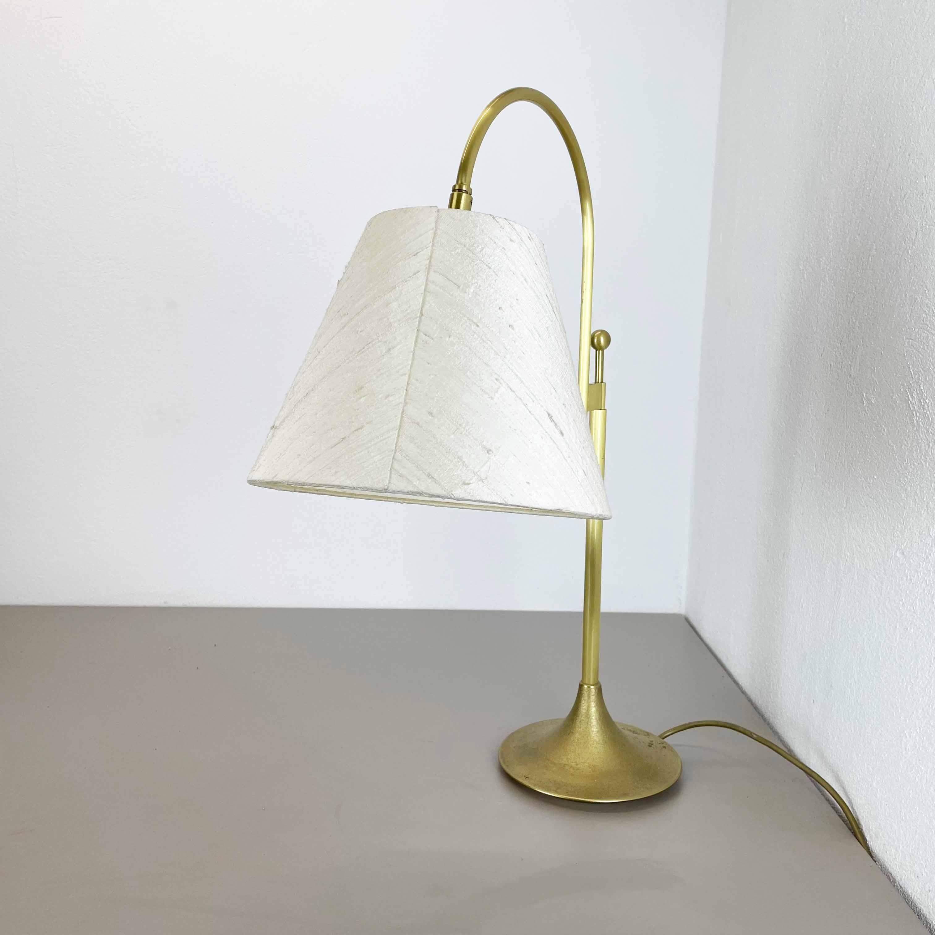 Mid-Century Modern Original Hollywood Regency Stilnovo Style Brass Sputnik Table Light, Italy 1970s For Sale