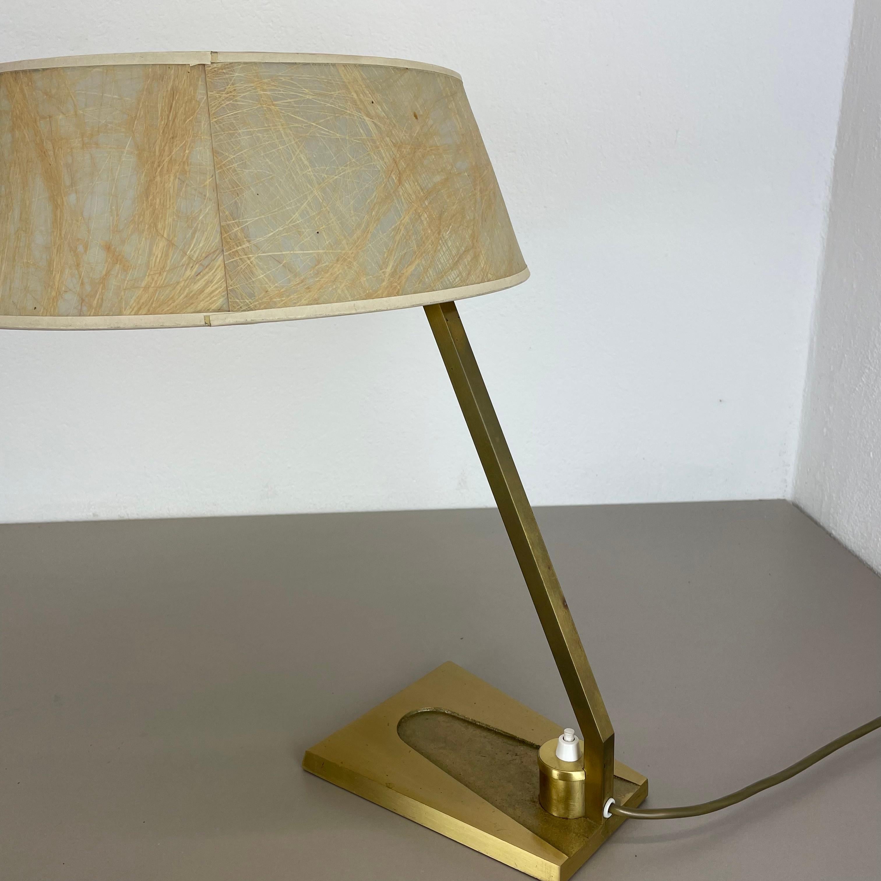 Original Hollywood Regency Stilnovo Style Brass Sputnik Table Light, Italy 1970s For Sale 1