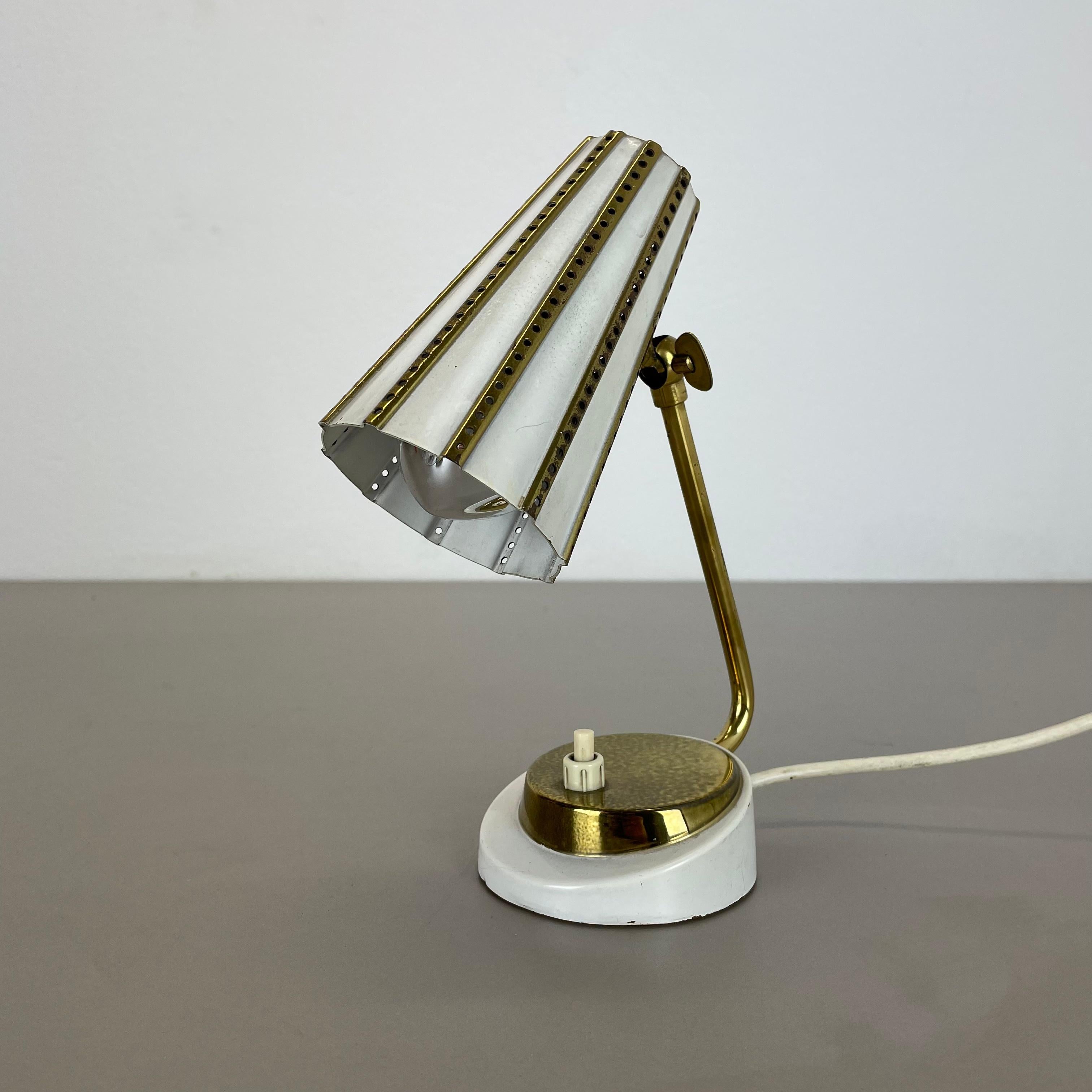 Mid-Century Modern Lampe de bureau originale de style Hollywood Regency en forme de Sputnik de Stilnovo, Italie, années 1950 en vente