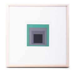 Original Homage to the Square Serigraphs by Josef Albers