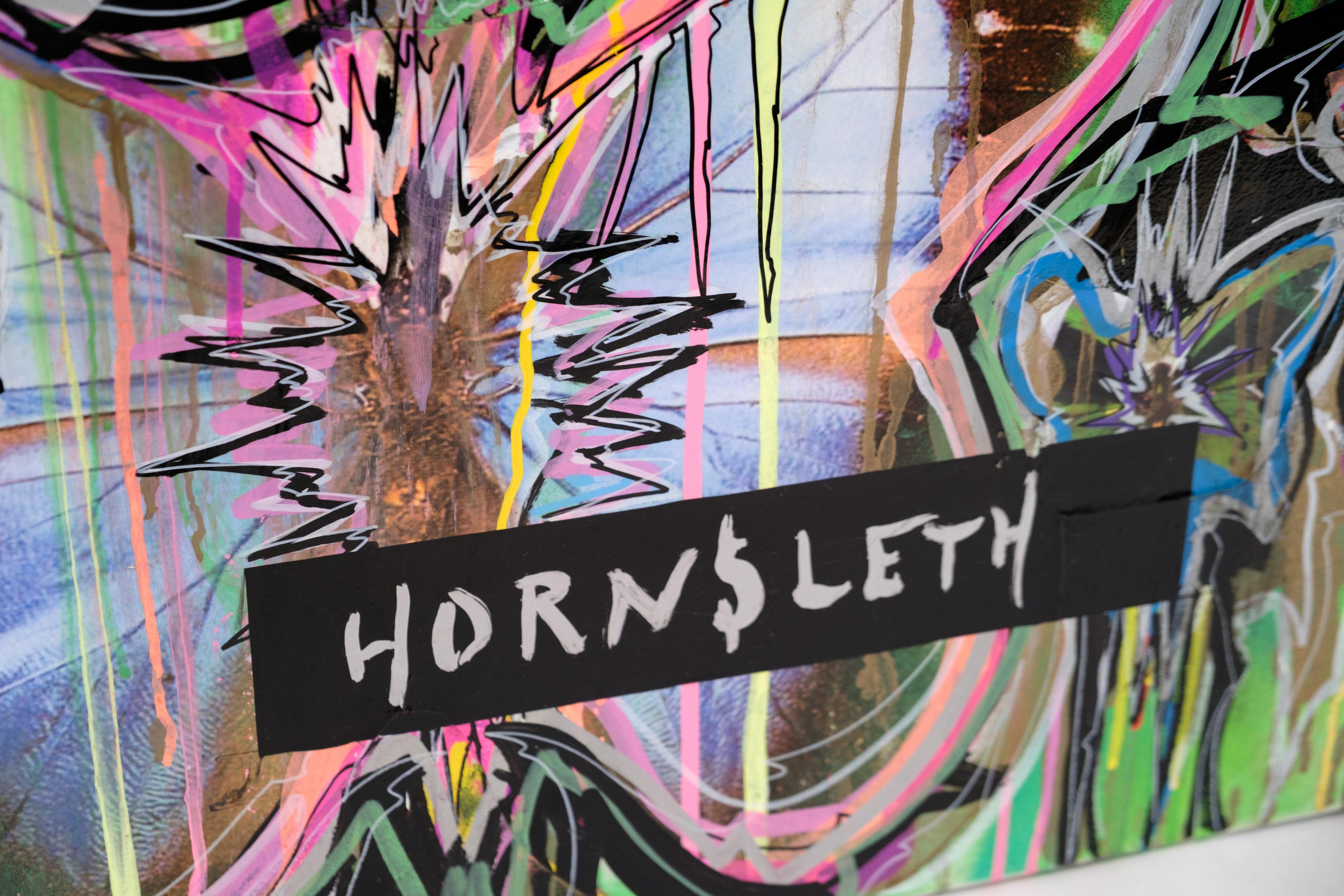 Original Hornsleth-Gemälde „Schmetterlinge Kunst“ von Kristian Von Hornsleth (Moderne) im Angebot