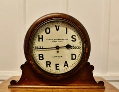 Original HOVIS Prize Clock by G.H.& F.W. Bravington London