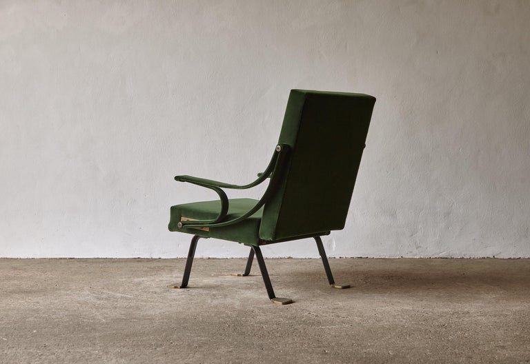 Original Ignazio Gardella Reclining Digamma Chair, 1960s, Italy For Sale 6