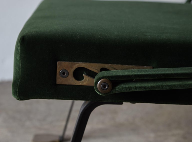 Original Ignazio Gardella Reclining Digamma Chair, 1960s, Italy For Sale 11