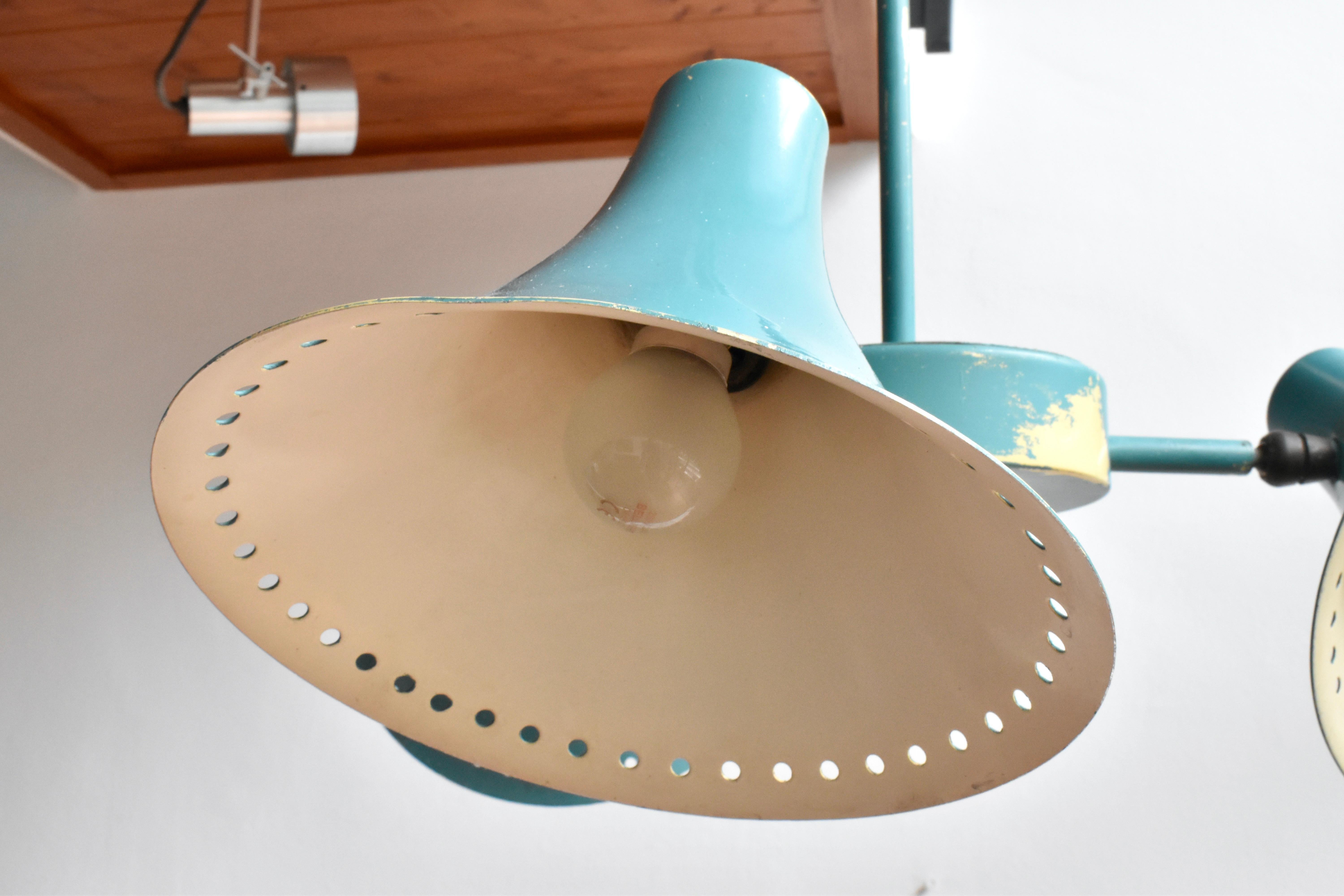 Original Industrial Pendant Lamp Salvaged From A 1930s London Factory For Sale 5