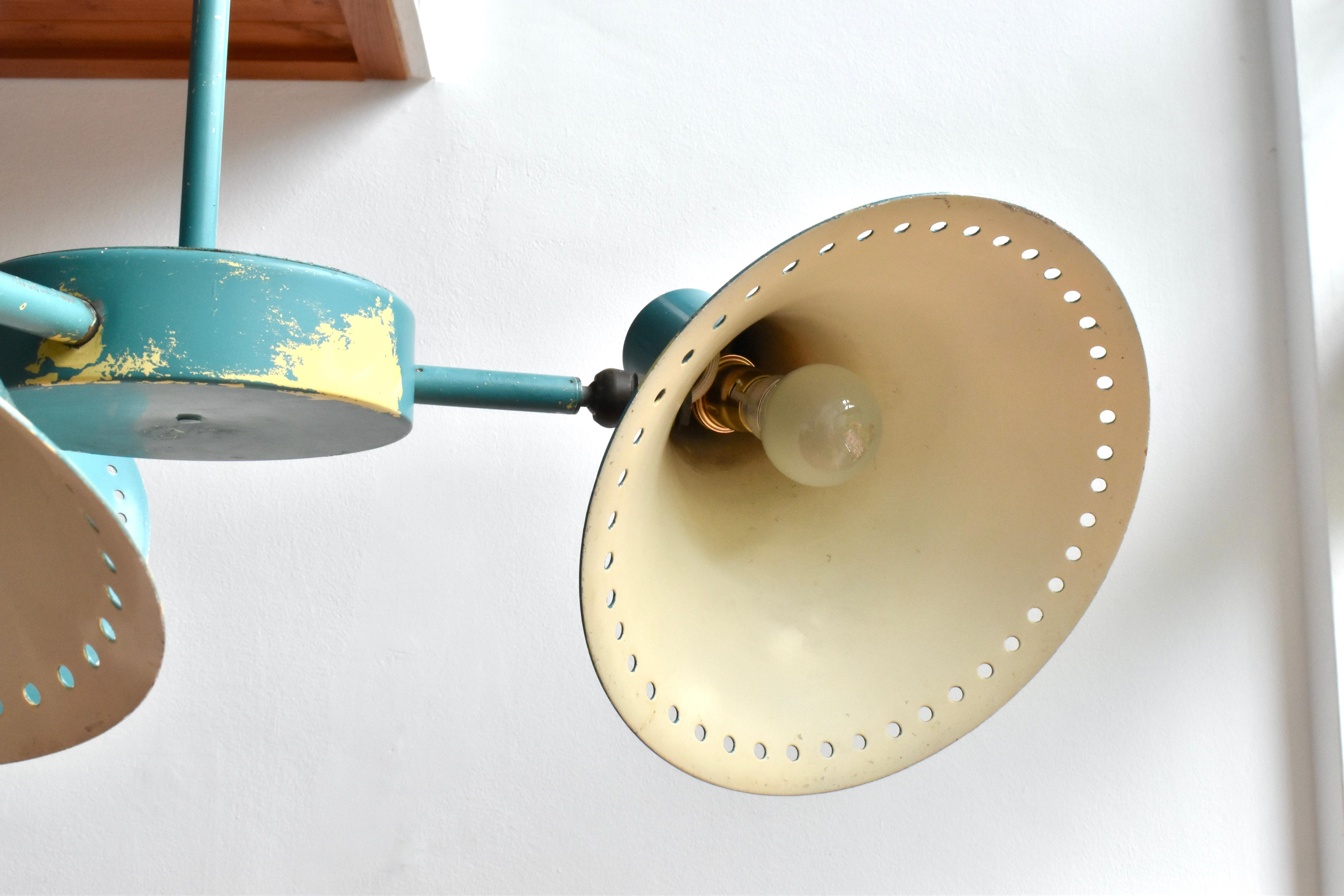 Original Industrial Pendant Lamp Salvaged From A 1930s London Factory For Sale 6
