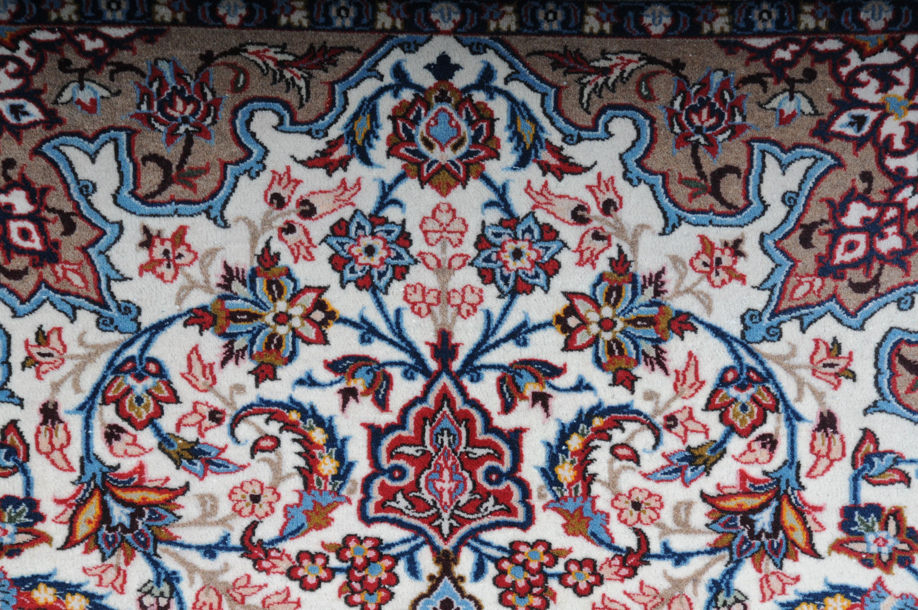Unknown Original Isfahan Carpet, 20th Century For Sale