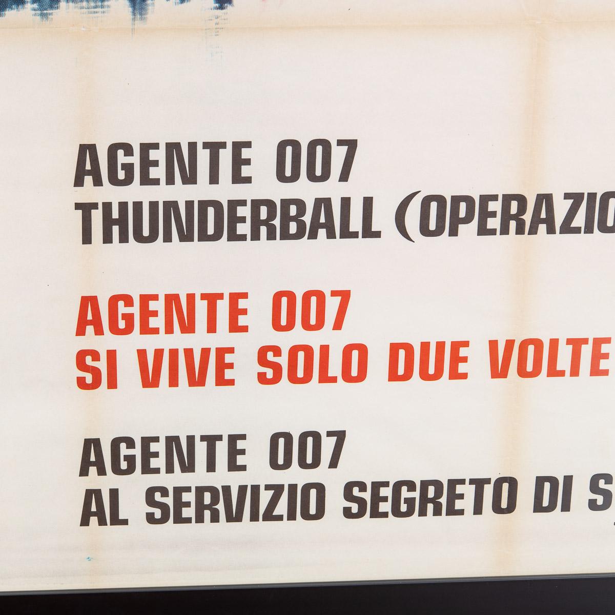Original Italian 'Everybody Against James Bond' Film Festival Poster, c.1972 8