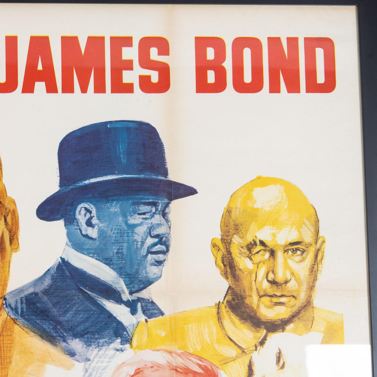 Paper Original Italian 'Everybody Against James Bond' Film Festival Poster, c.1972