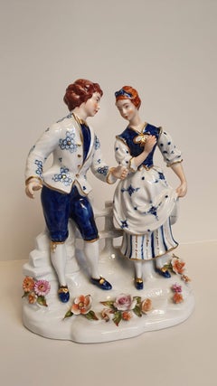 Original Italian Florentine Porcelain of the 1960s