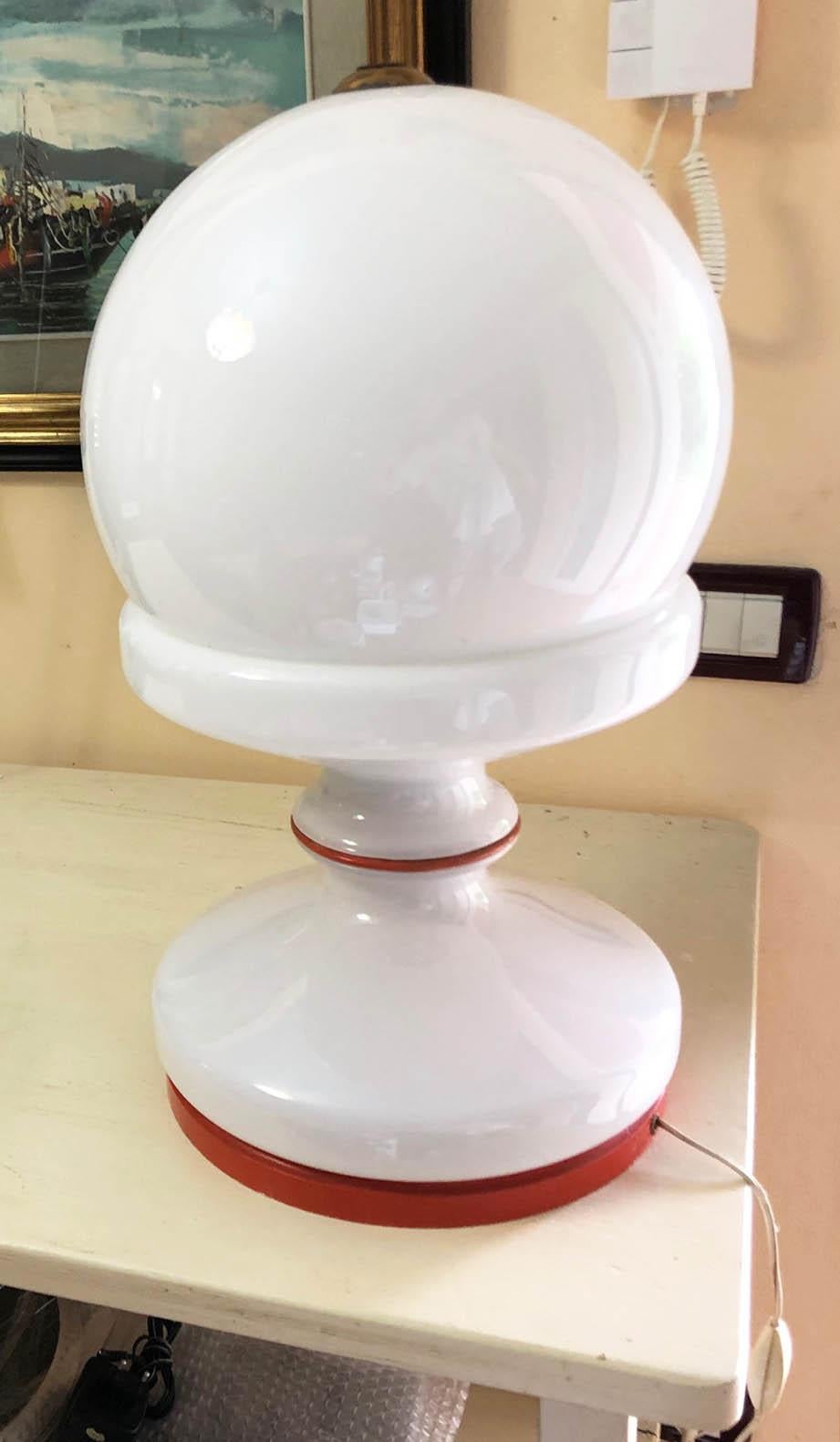 Industrial Original Italian Lamp from the 1960s Special Design