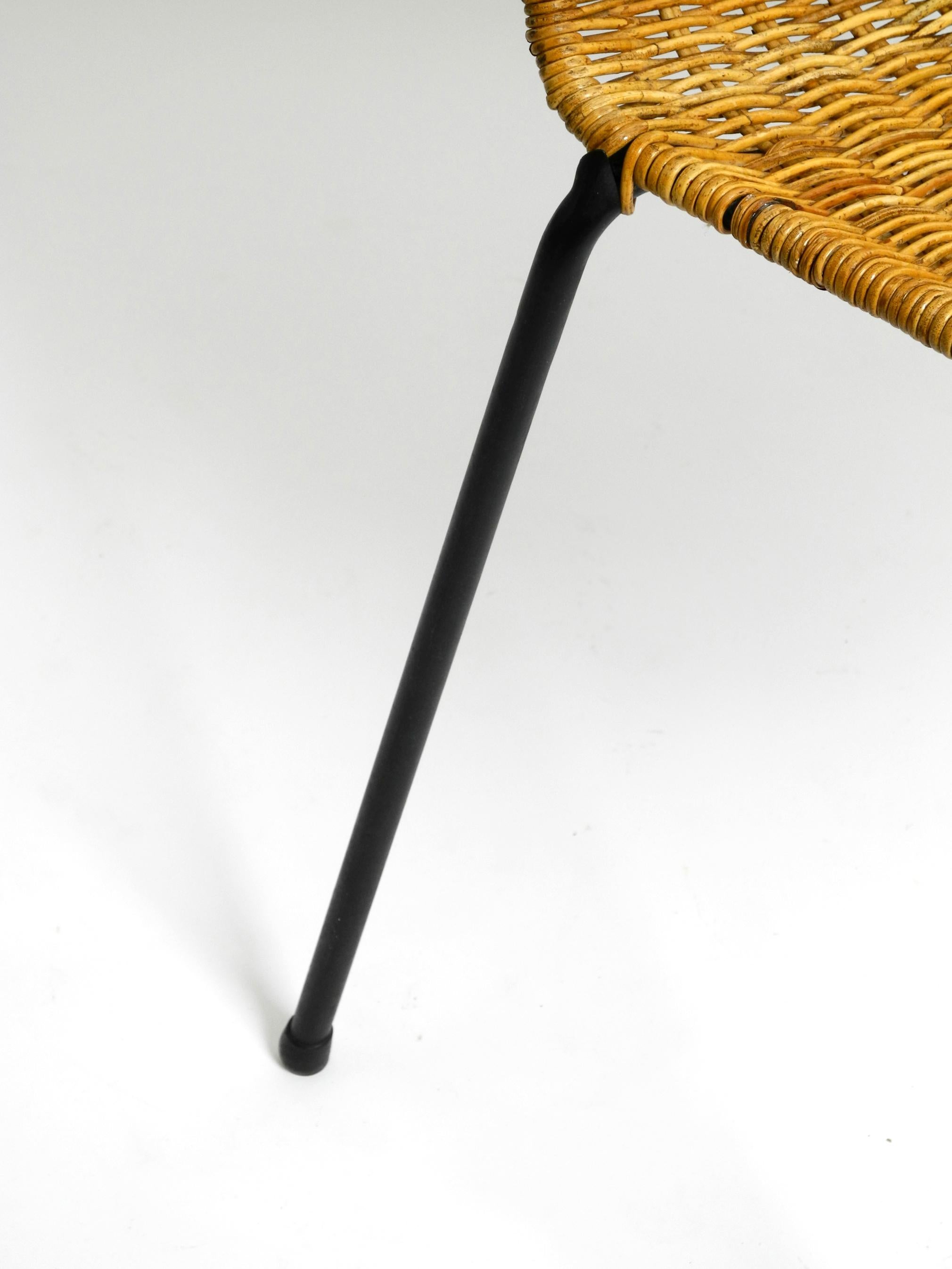Chaise panier italienne d'origine, moderne du milieu du siècle dernier Gian Franco Legler en vente 10